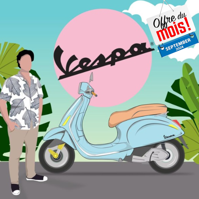 Vespa promo septembre 2024