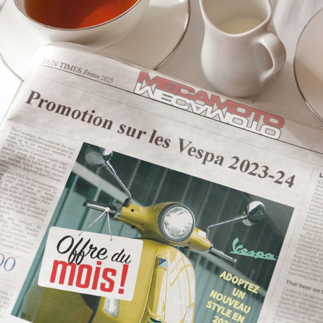 Vespa Promotion février 2025