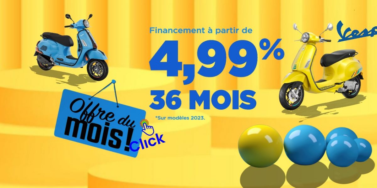 Promotion Vespa février 2025