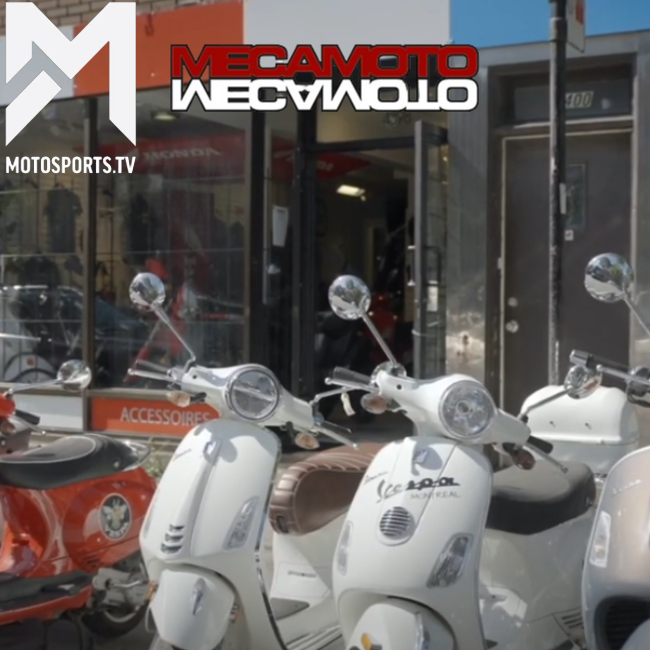 Mecamoto Vespa et Moto Guzzi Montréal Tva Sport