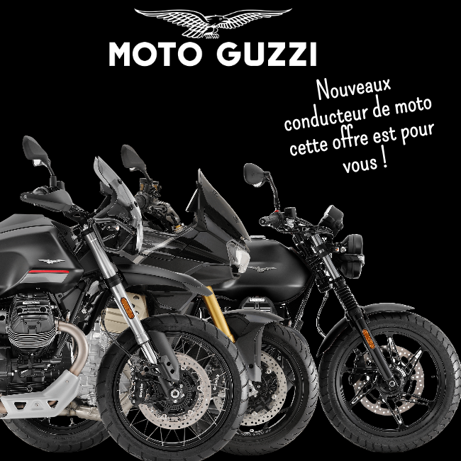 Nouveaux conducteurs de moto, cette offre est pour vous!