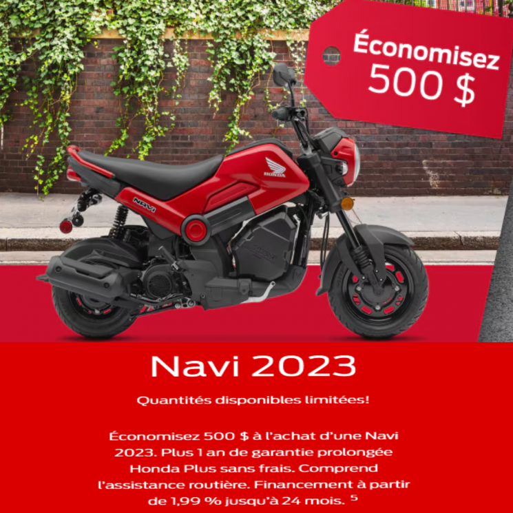 Honda Navi 110 Promo