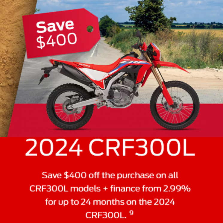 Honda Promotion CRF 300 L 2024